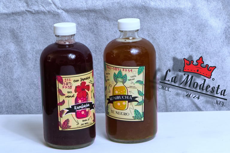 2 kombuchas