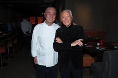 Nobu e Armani | © Cookingwiththehamster