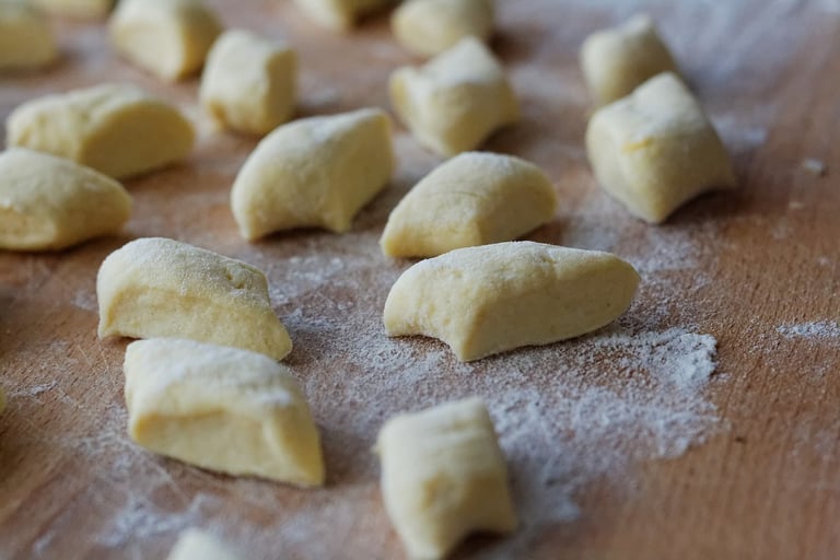 Gnocchi sulla spianatoia