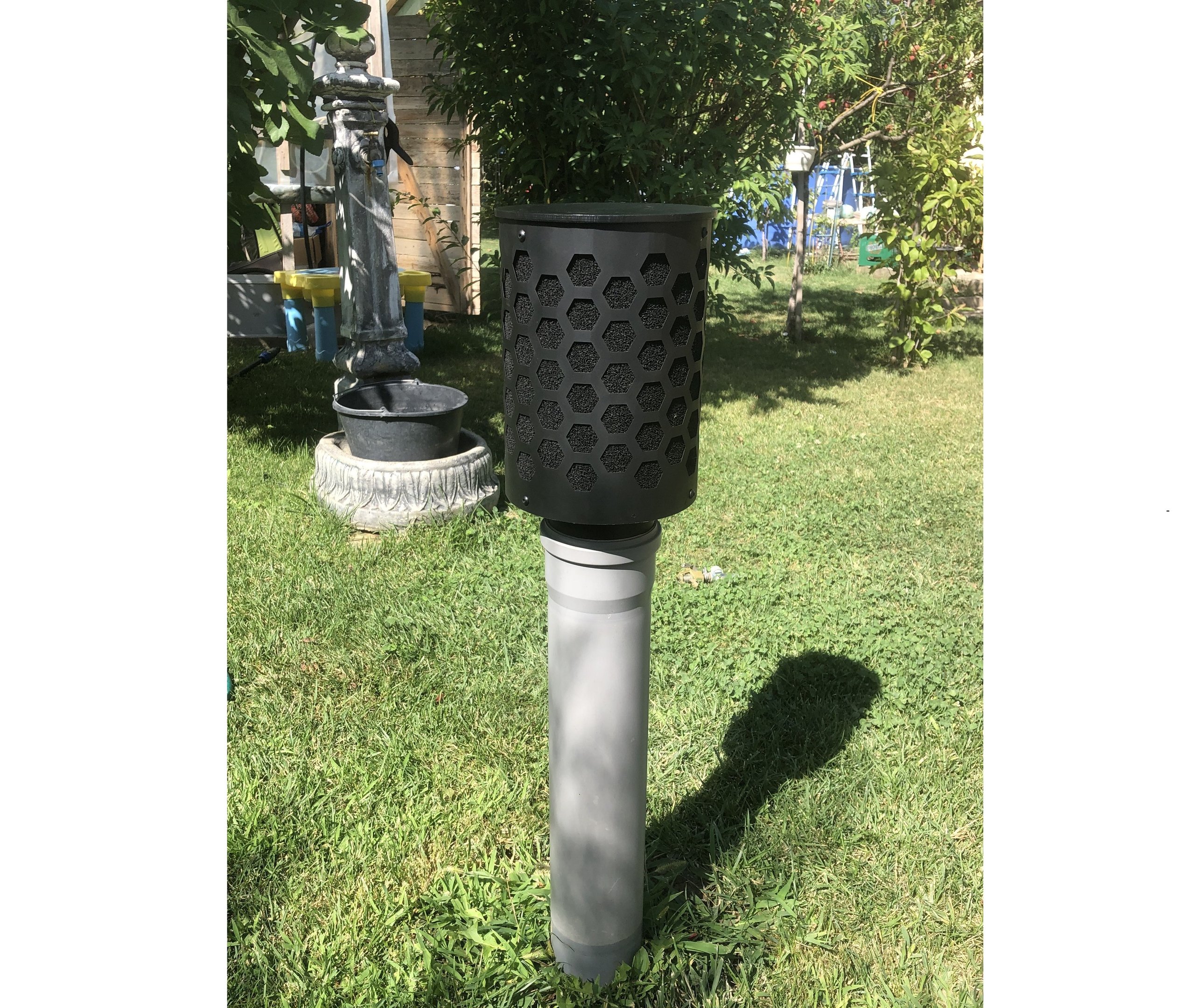 Solutii retinere mirosuri guri ventilatie statii pompare cu canistre cu filtre carbon activ