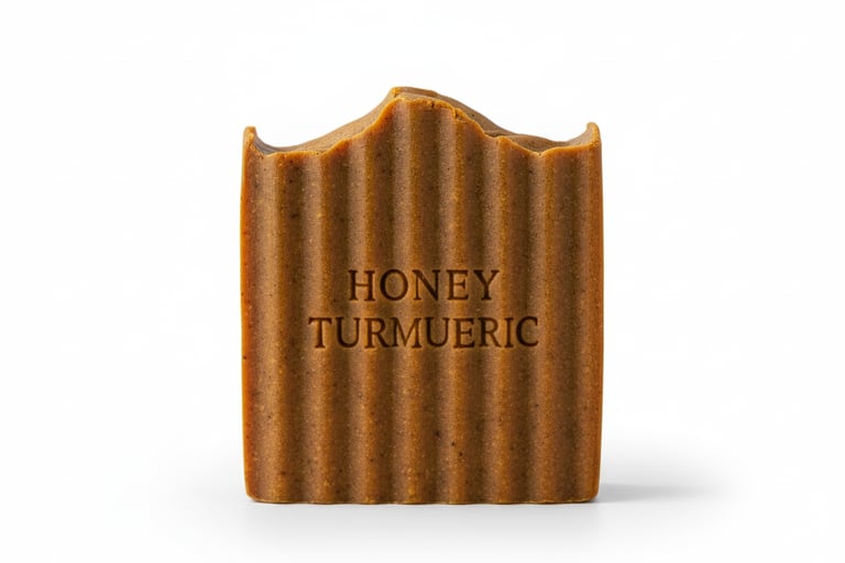 Back2naturalness Honey Turmeric Soap for Face and Body 
