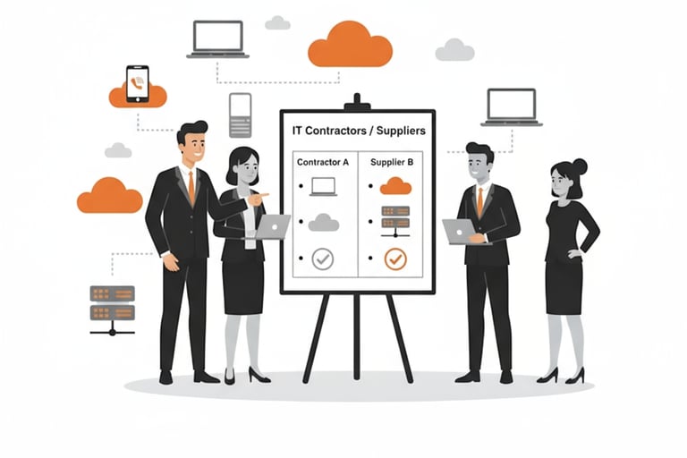 Independent consultancy comparing IT contractor suppliers and services