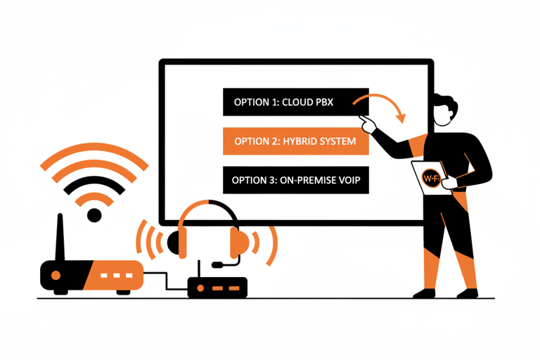 Consultancy services for business telephony, Wi-Fi, and communications solutions