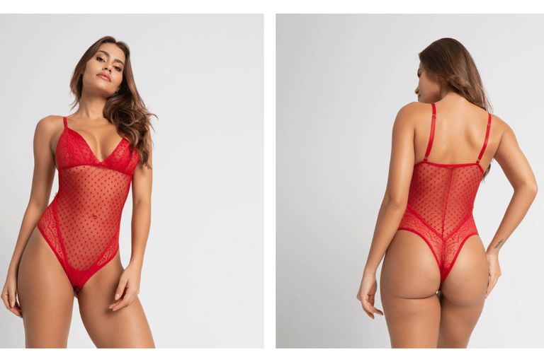body vermelho