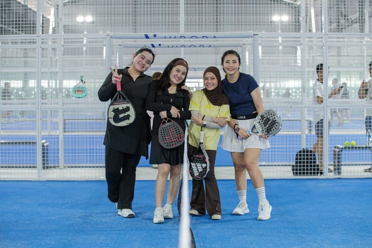 padel buddies at vibora