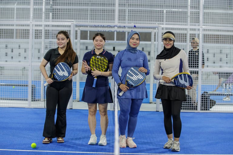 padel buddies at vibora