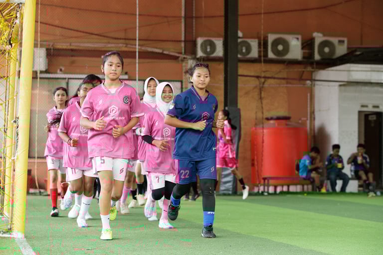 mantang united angels go futsal