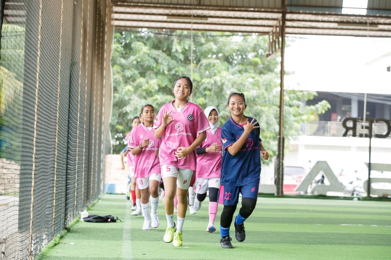 mantang united angels go futsal
