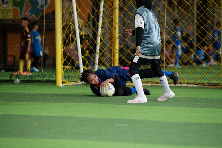 mantang united angels go futsal