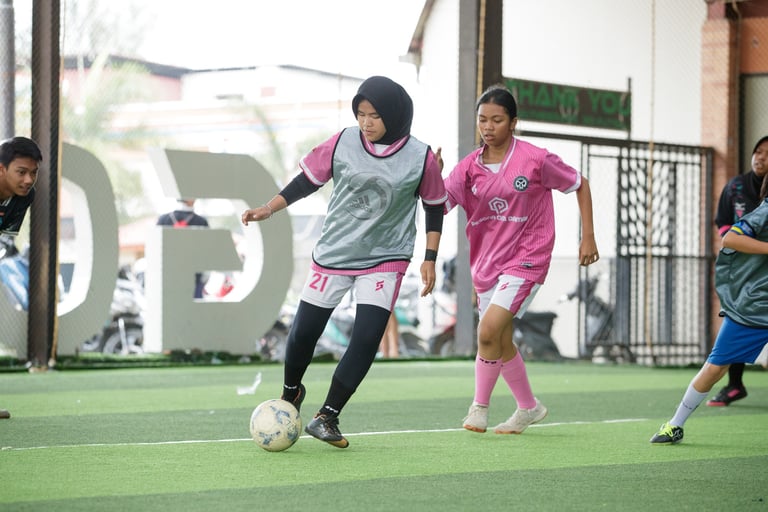 mantang united angels go futsal