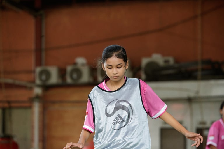 mantang united angels go futsal