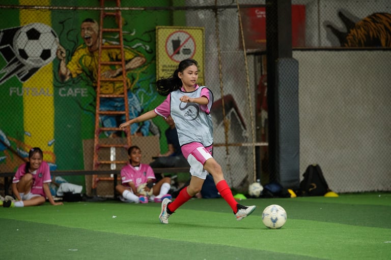mantang united angels go futsal
