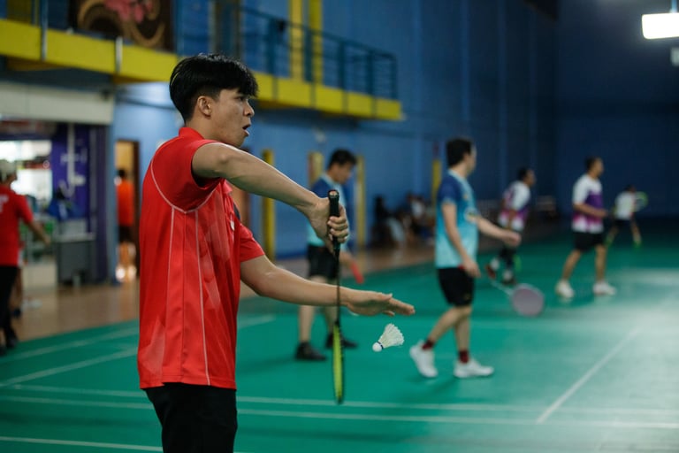 badminton postel
