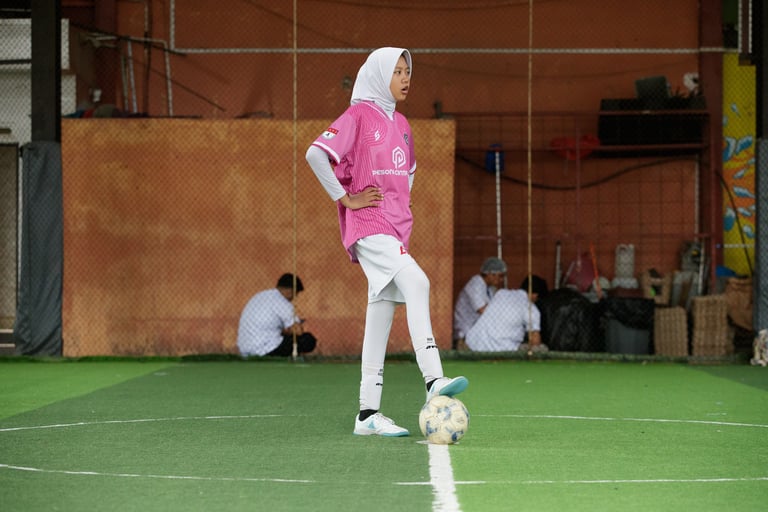 mantang united angels go futsal