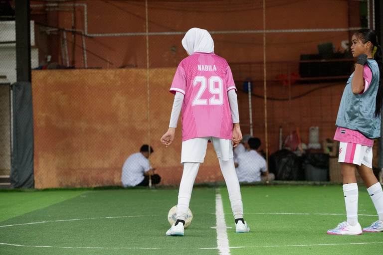 mantang united angels go futsal