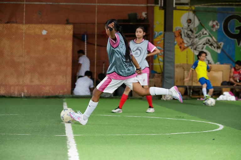 mantang united angels go futsal