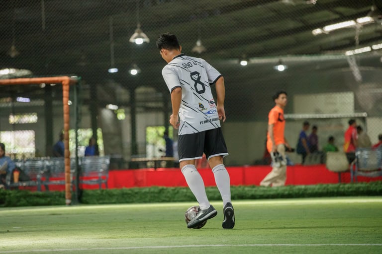 futsal ikan daun