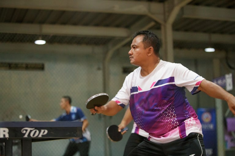 ping-pong postel