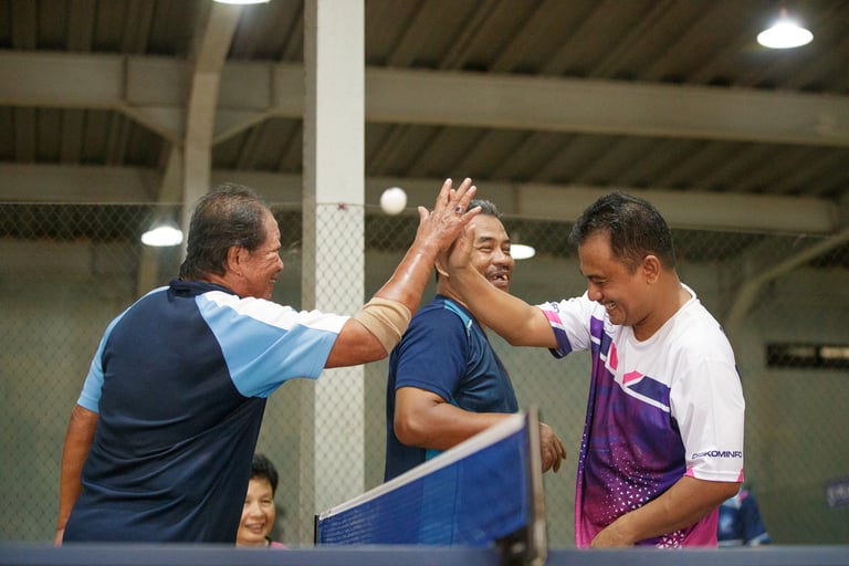 ping-pong postel