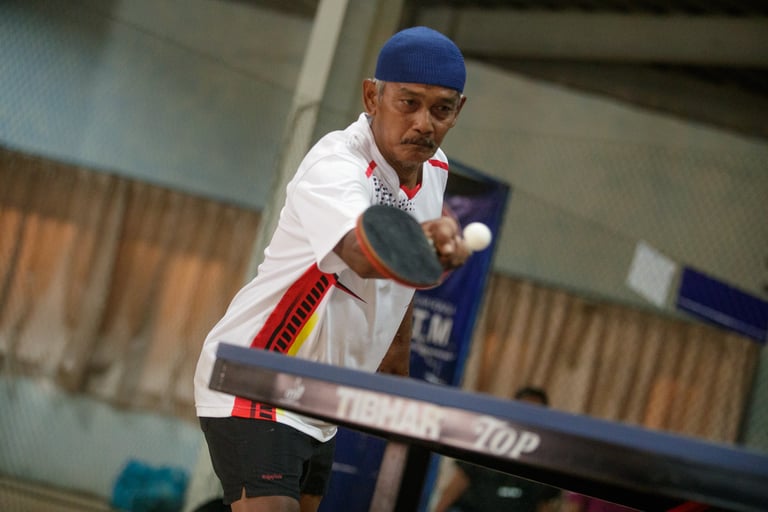 ping-pong postel
