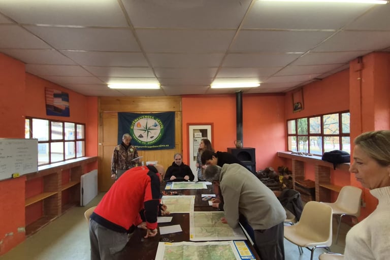 Taller de cartografía, localizando puntos por coordenadas UTM