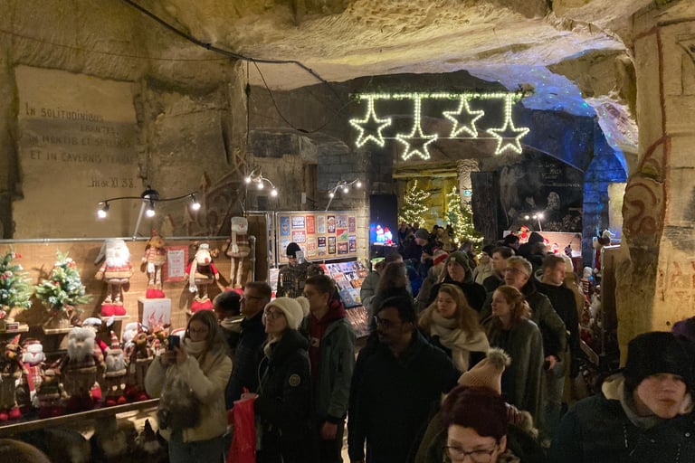Valkenburg Municple Cave Christmas market Holland