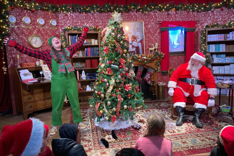 Santa's Stories Edinburgh Christmas markets