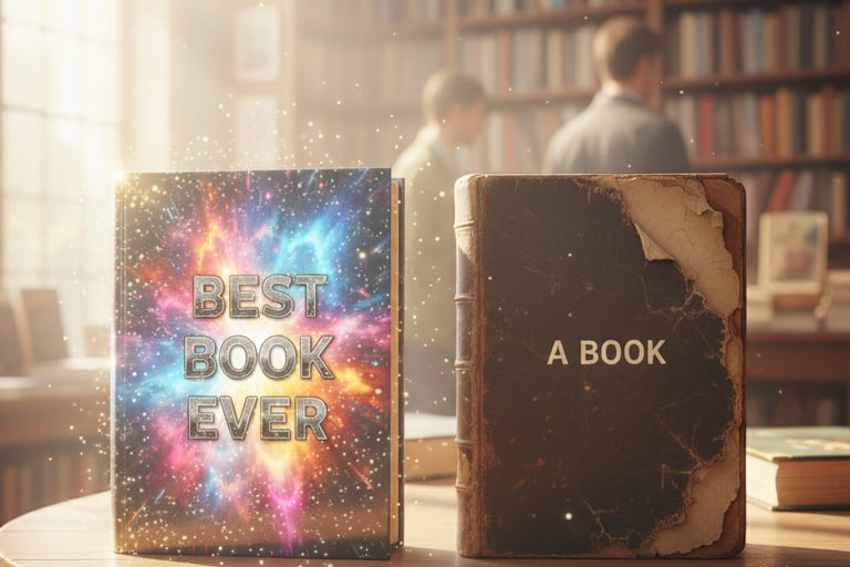 Don't judge a book by its cover