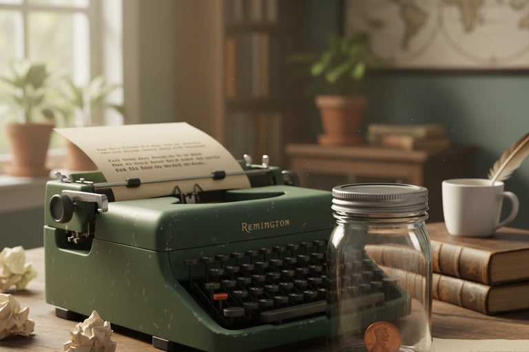 Writing is a passion.