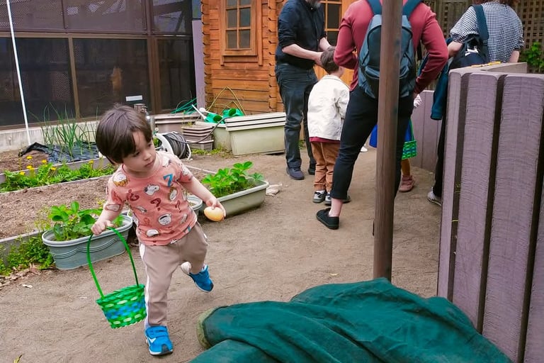 子供から大人まで楽しめる東京のフランス語教室と東京の料理教室。子供と暮らしのための大庭園