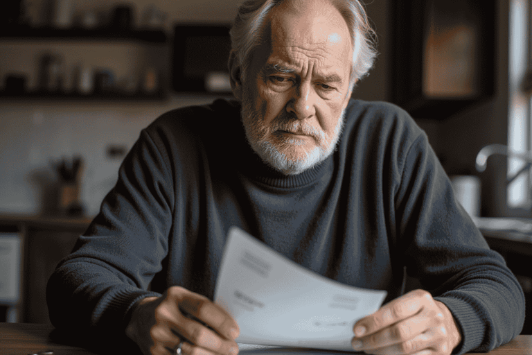 Man concerned about money