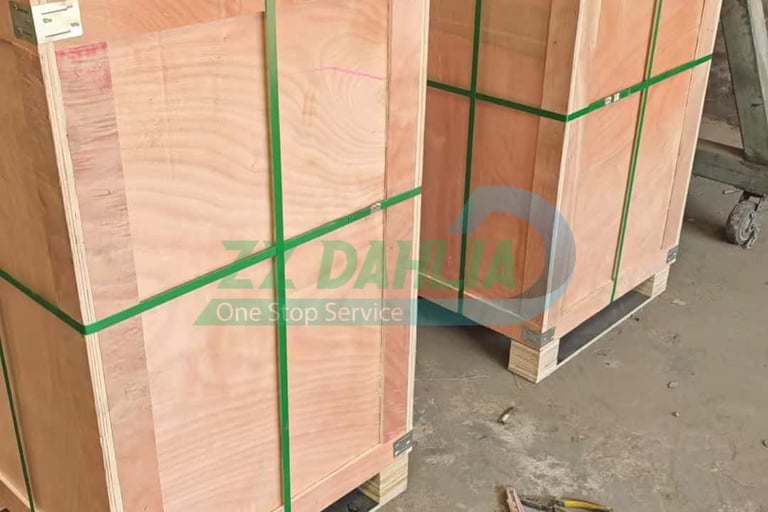 alu plastic panel stripping machine package