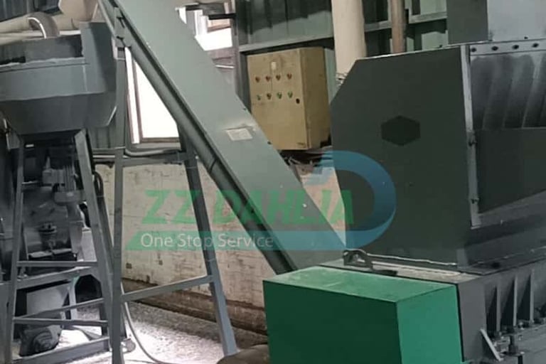 pvc snake pipe recycling equipment