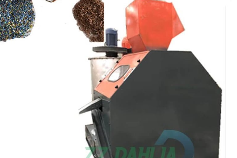 cable crusher and separator machine