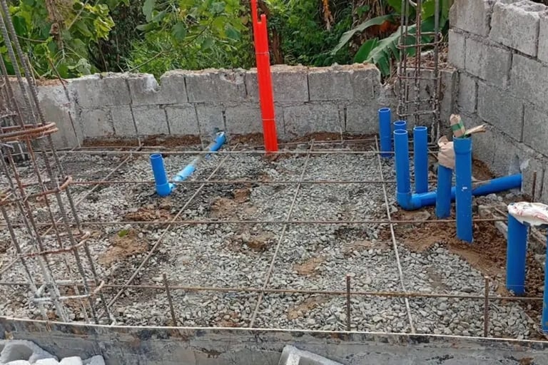 Pembuatan kolam renang di daerah Wonogiri oleh tim dayanapool