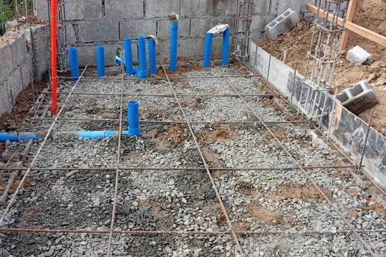 Pembuatan kolam renang di daerah Serang oleh tim dayanapool
