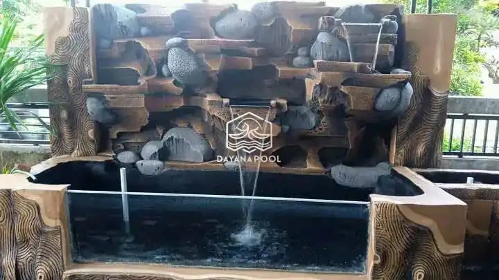dekorasi taman dan halaman rumah cocok untuk memelihara ikan hias.