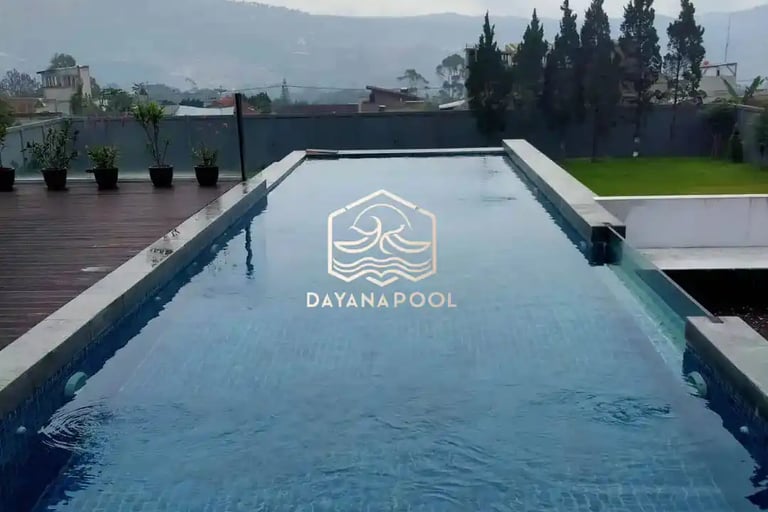 kolam renang indah dan cantik di subang buatan dayanapool