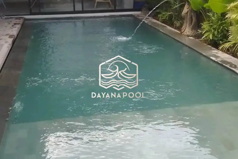 kolam renang minimalis di karawang buatan dari dayanapool