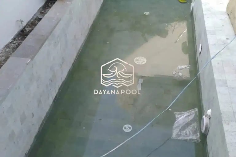 tes rendam kolam renang.