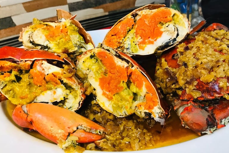 double skinned crabs