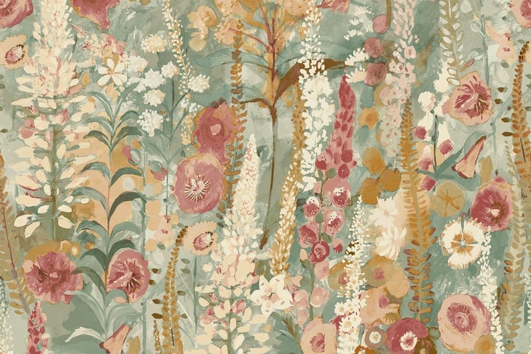 colourful sage delphinium wallpaper