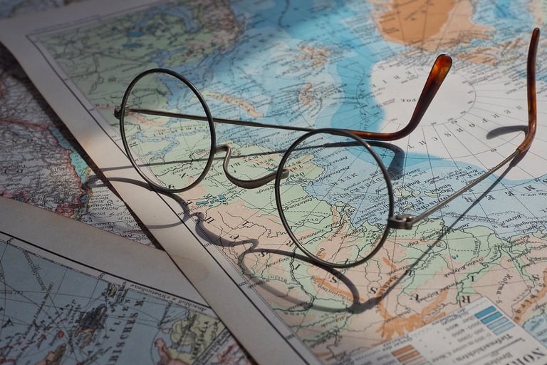 une carte du monde