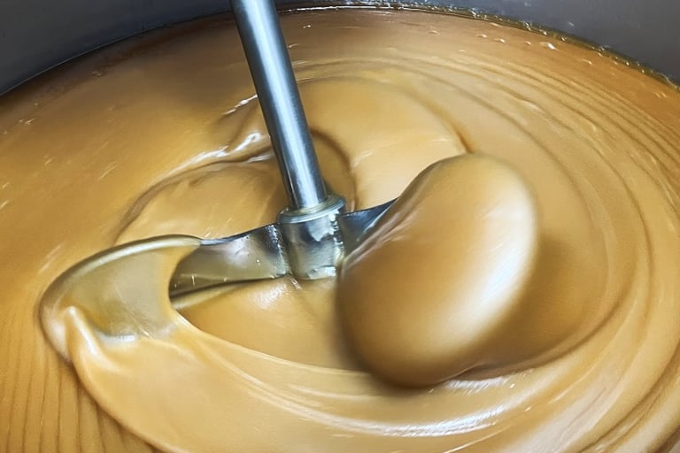 Cremehonig rühren