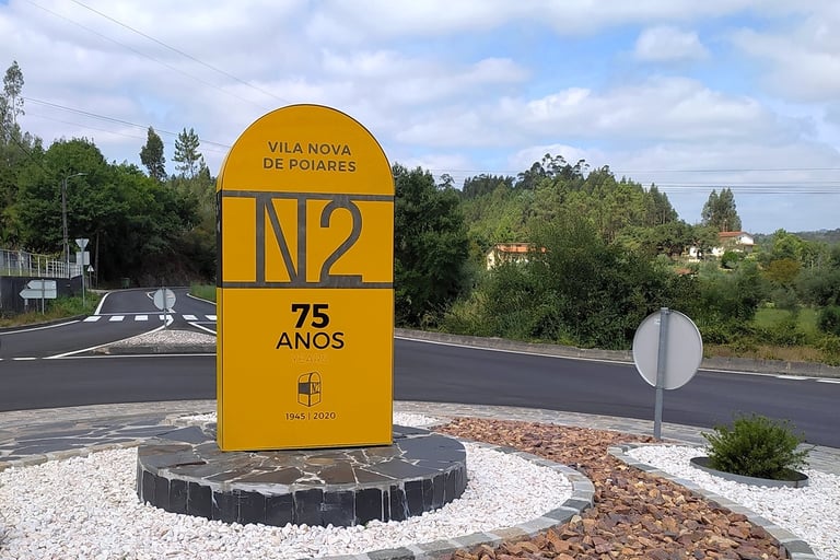 estrada nacional 2 n2 chaves faro vila nova de poiares