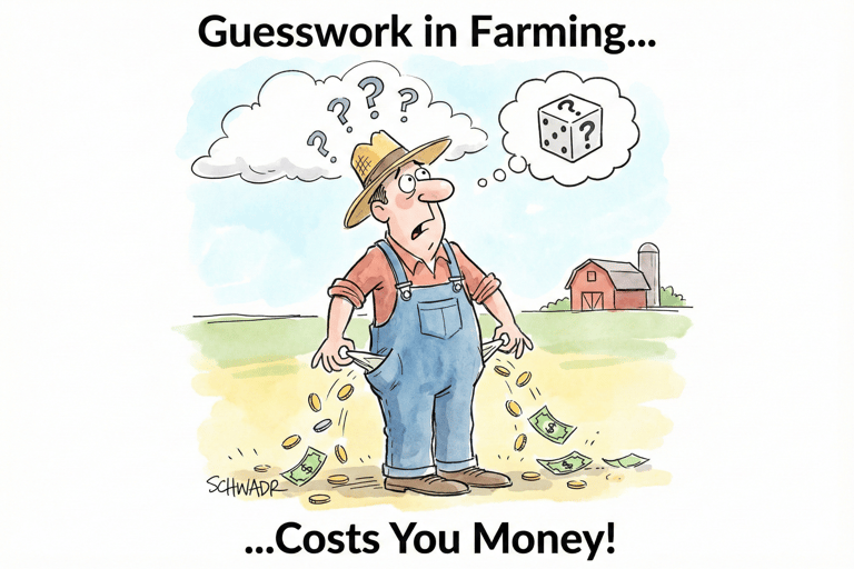 Guessing costs farmers money