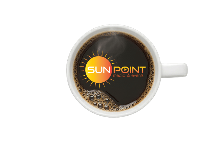 Coffee mug filled with SPME caffeine.