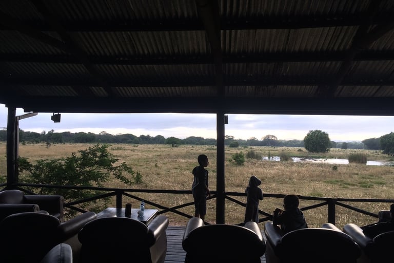 safari balcony in game lodge south africa