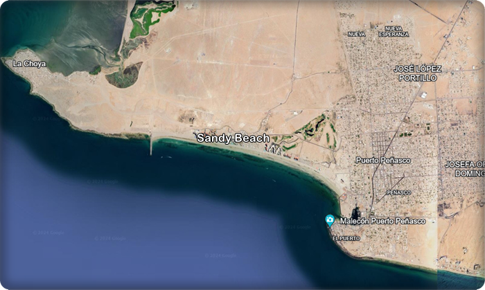 Puerto Penasco Sandy Beach