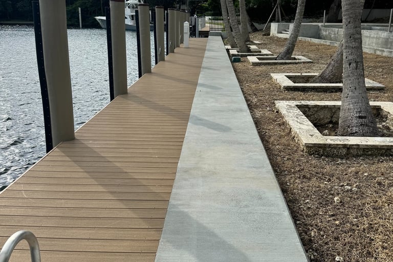 Seawall Cap Repair